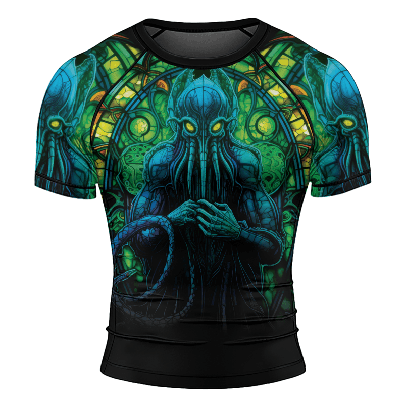 Rashninja Octopus Symphony Men's Short Sleeve Rash Guard