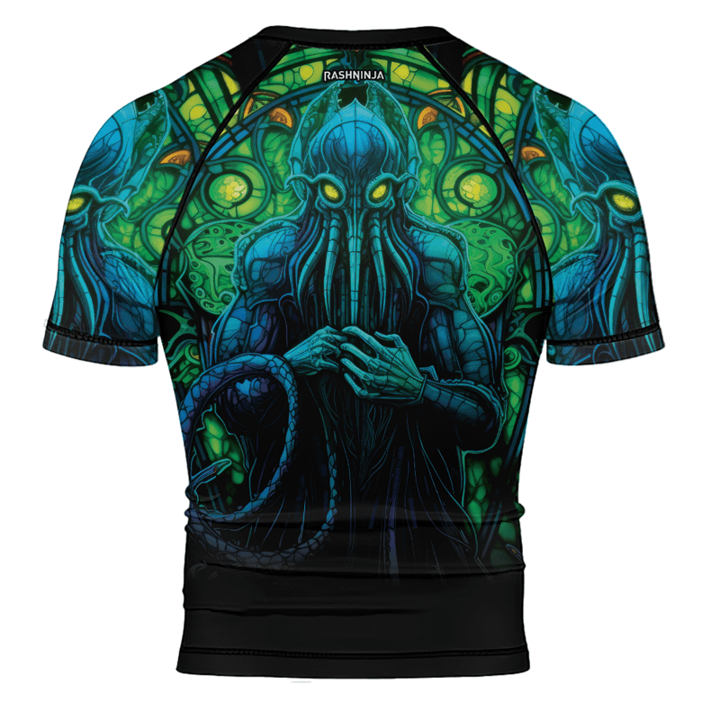 Rashninja Octopus Symphony Men's Short Sleeve Rash Guard