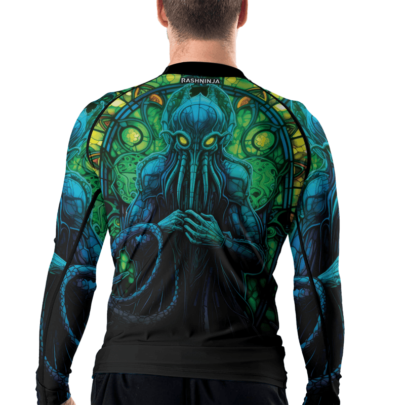 Rashninja Octopus Symphony Men's Long Sleeve Rash Guard
