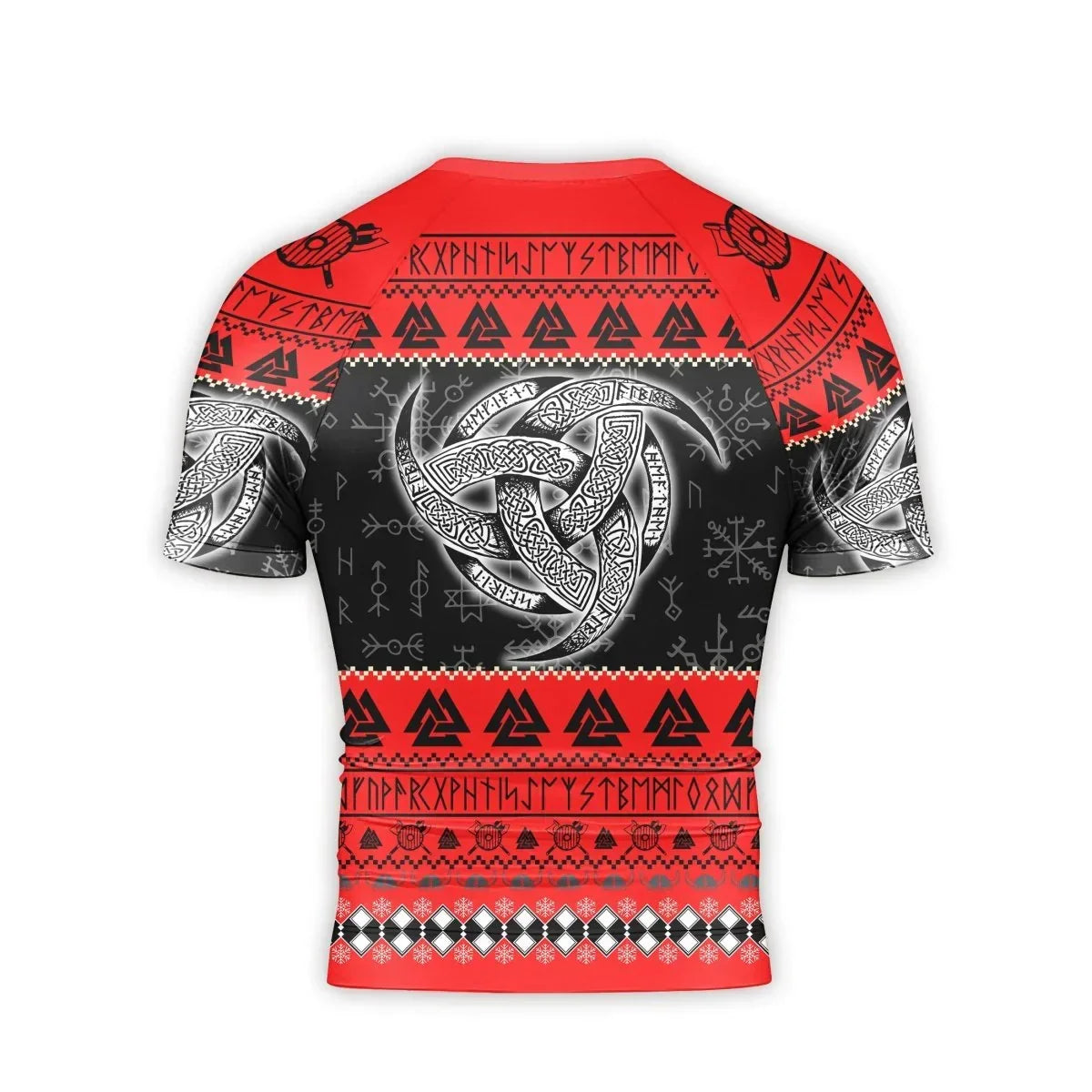 Odin Triskele Men's Short Sleeve Rash Guard