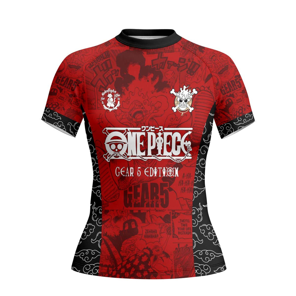 One Piece Luffy Gear 5 Rash Guard
