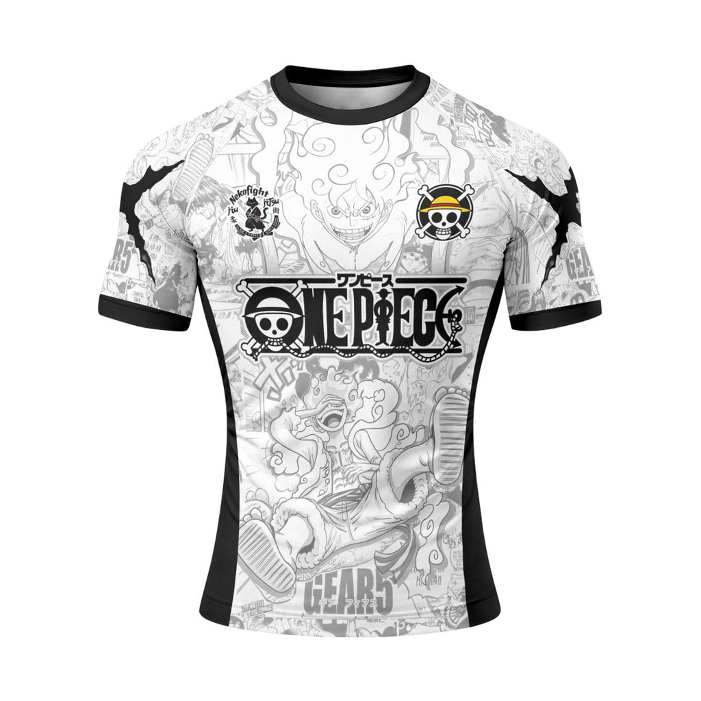 One Piece Manga Rash Guard