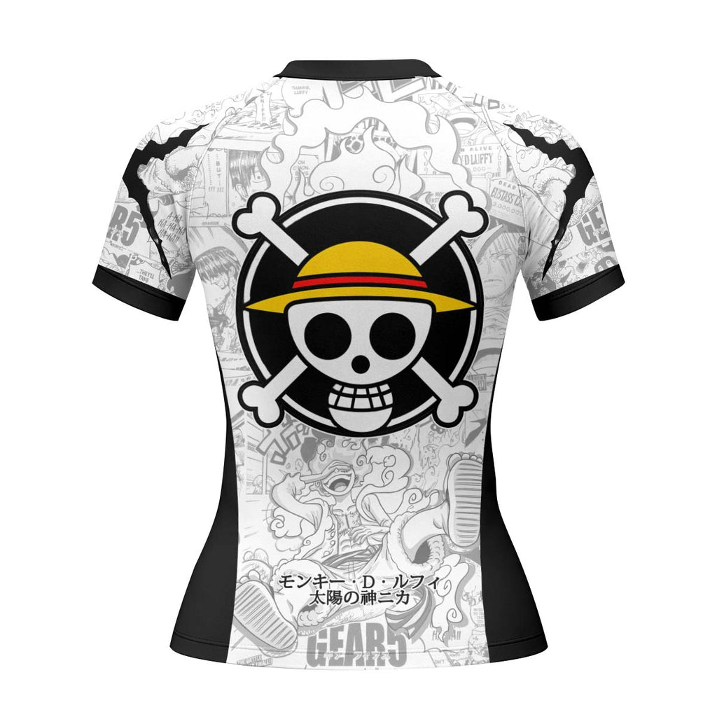 One Piece Manga Rash Guard