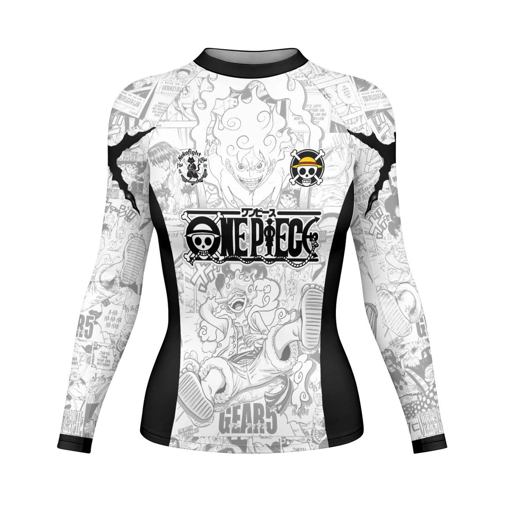 One Piece Manga Rash Guard