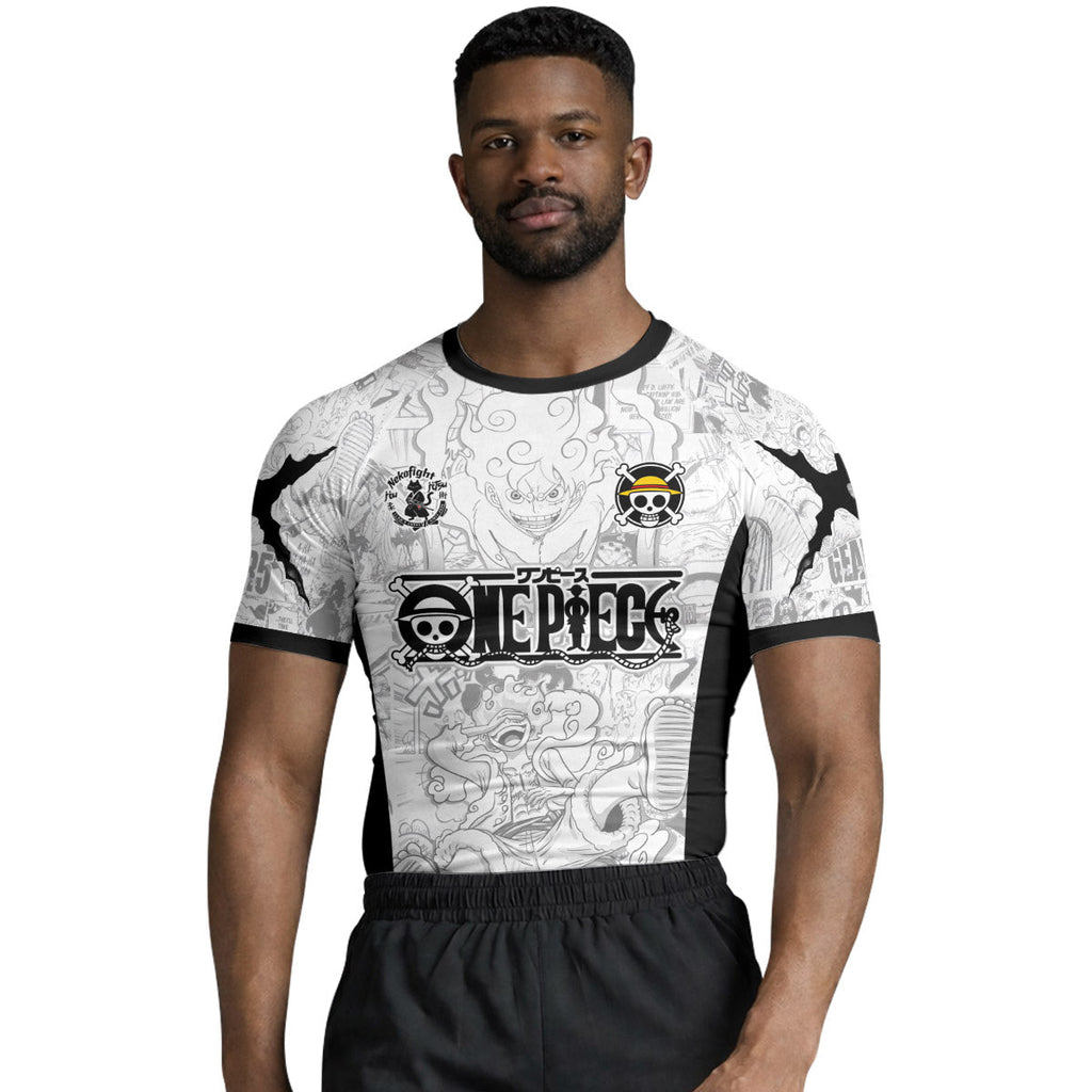 One Piece Manga Rash Guard