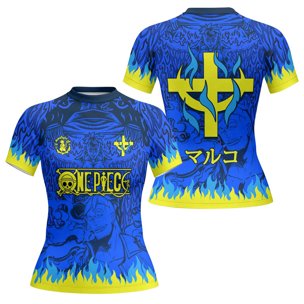 One Piece Marco Phoenix Rash Guard