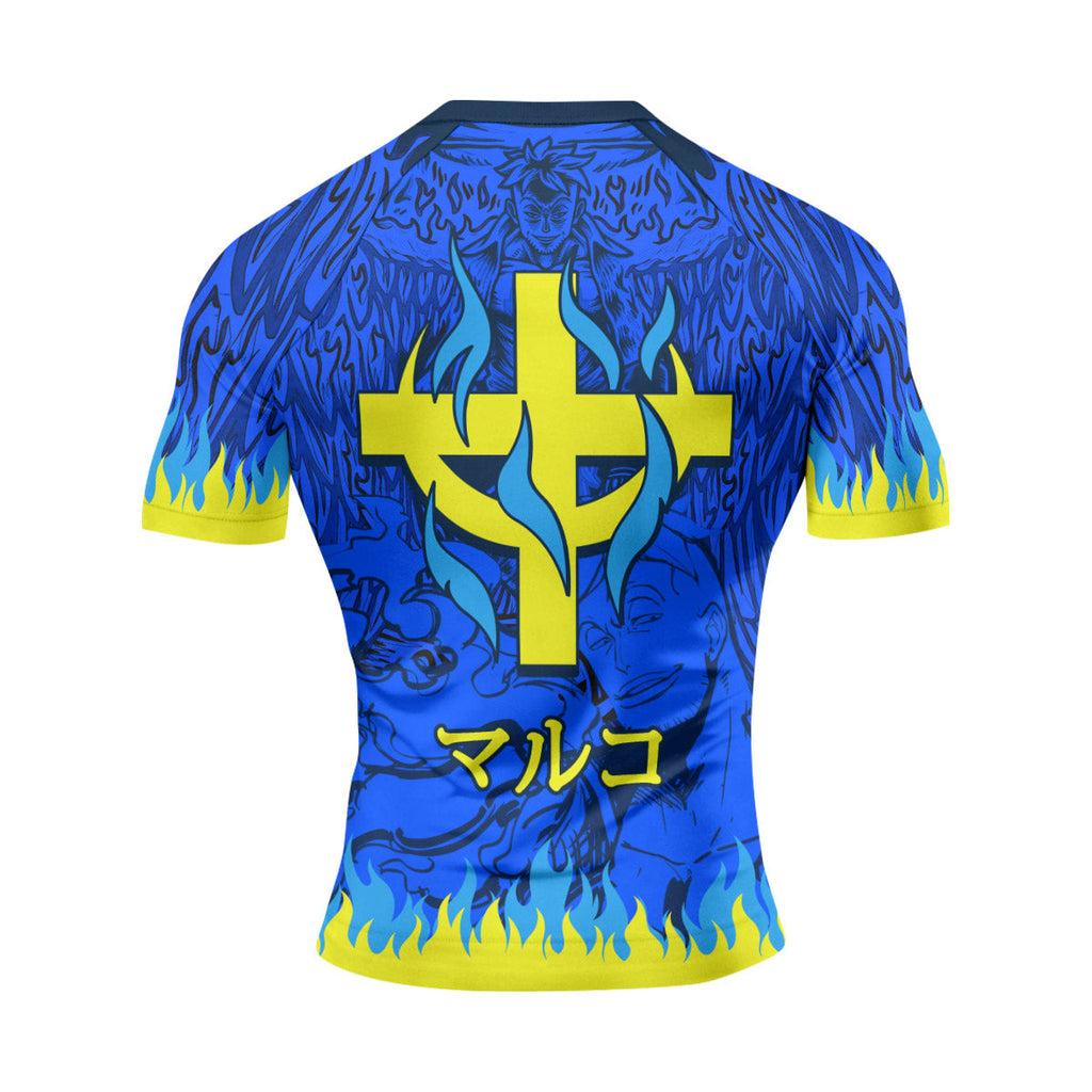 One Piece Marco Phoenix Rash Guard