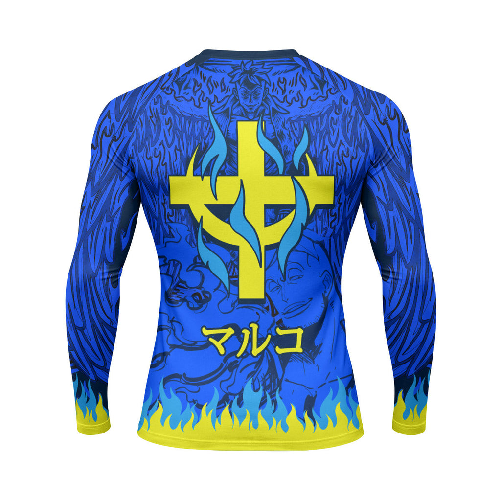 One Piece Marco Phoenix Rash Guard