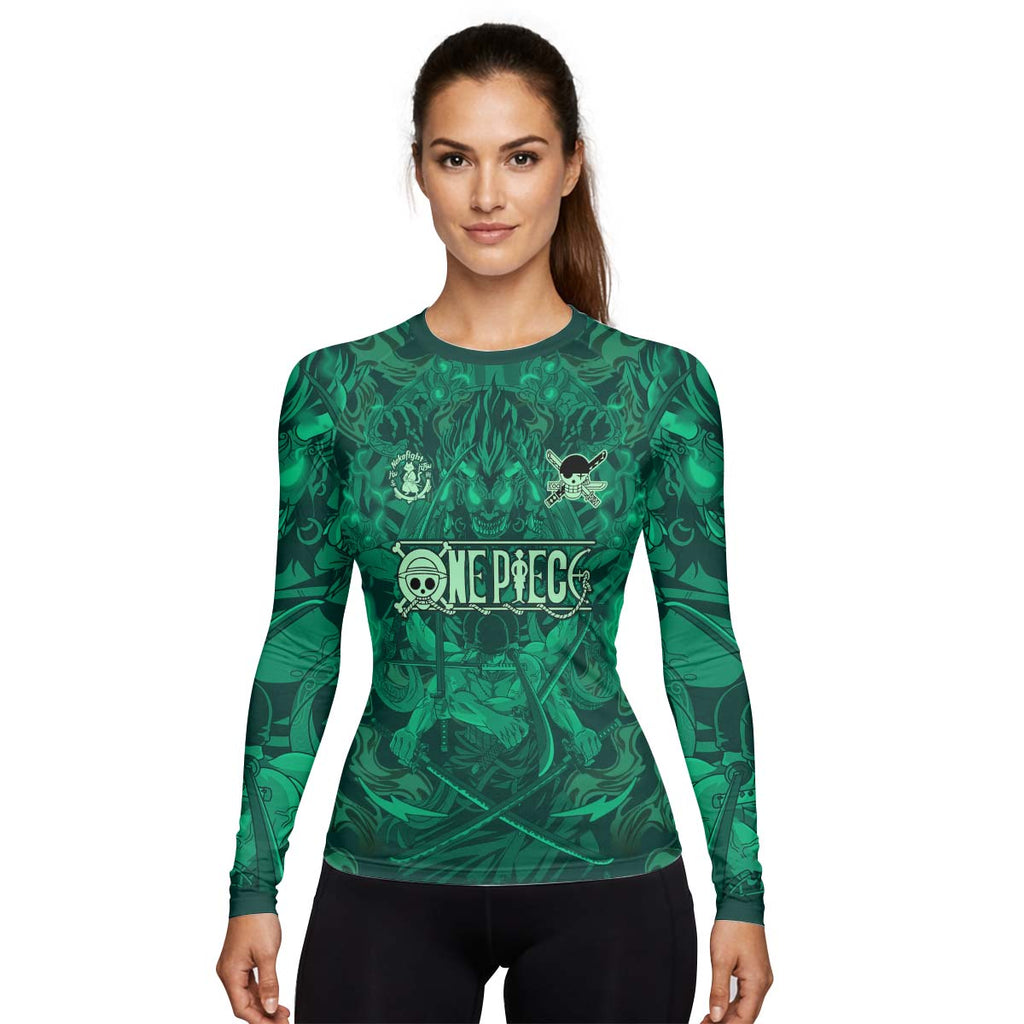 One Piece Roronoa Zoro Rash Guard