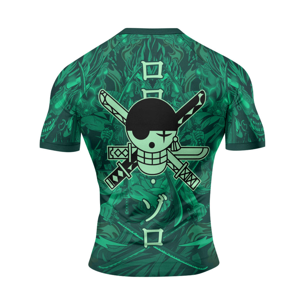 One Piece Roronoa Zoro Rash Guard