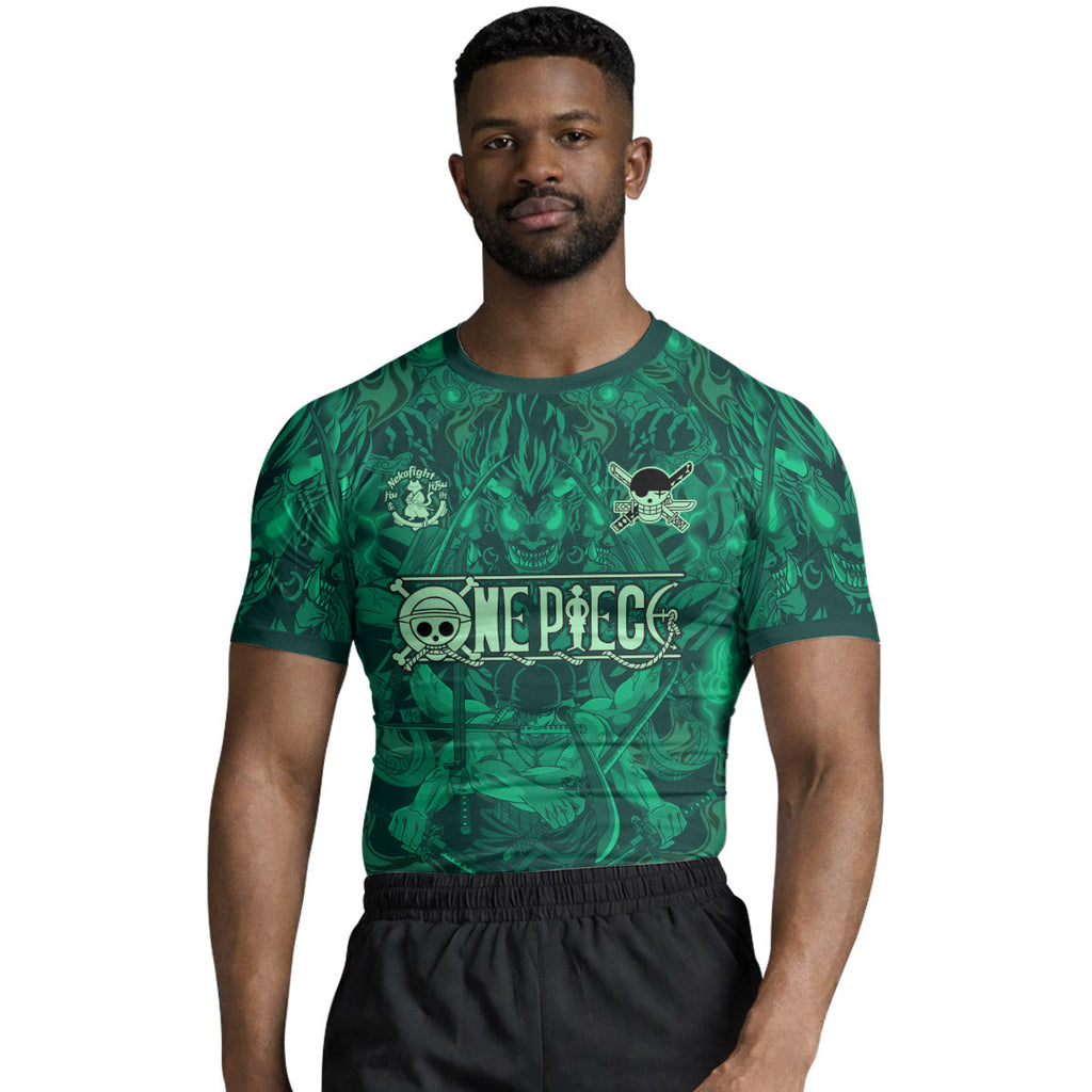 One Piece Roronoa Zoro Rash Guard