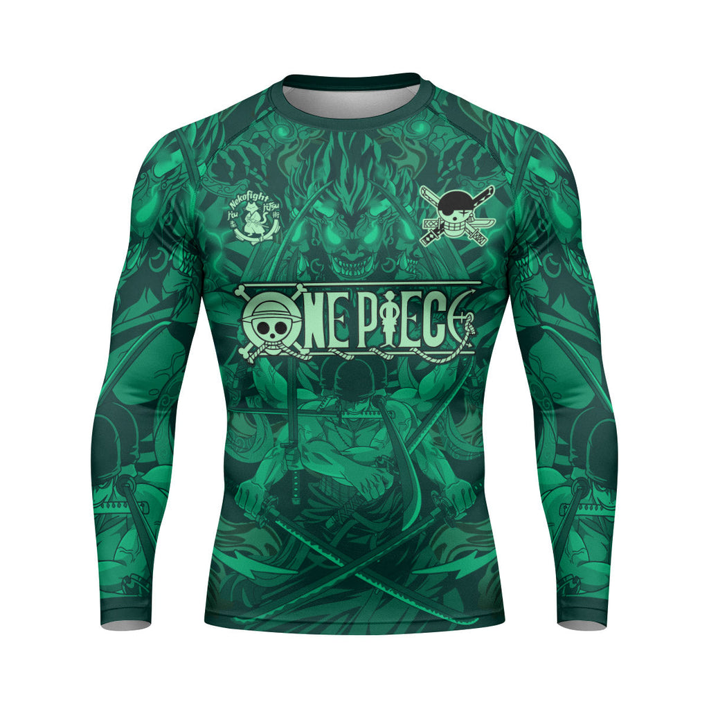 One Piece Roronoa Zoro Rash Guard