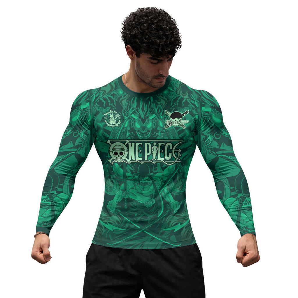 One Piece Roronoa Zoro Rash Guard