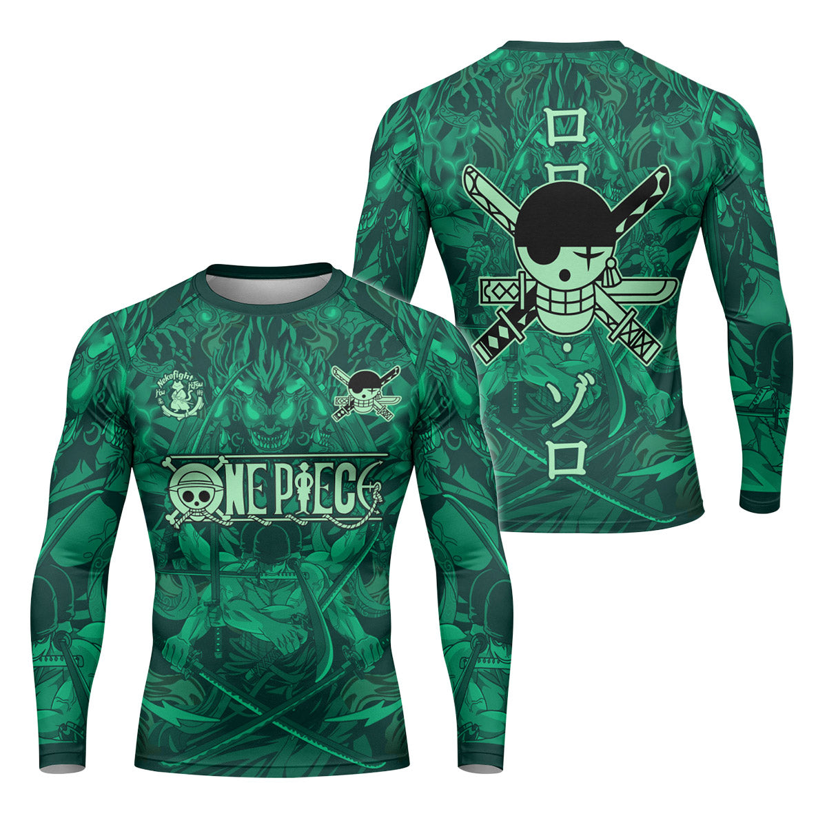 One Piece Roronoa Zoro Rash Guard