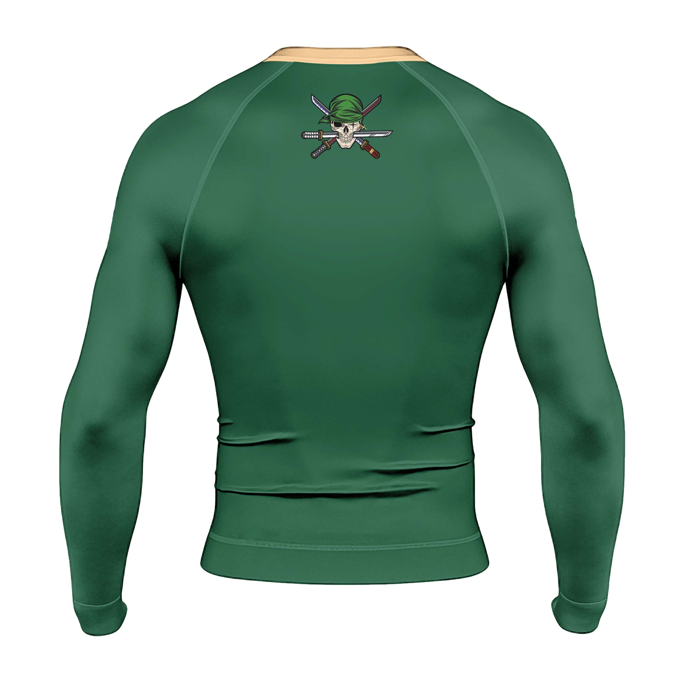 One Piece Zoro Timeskip Men's Long Sleeve Rash Guard