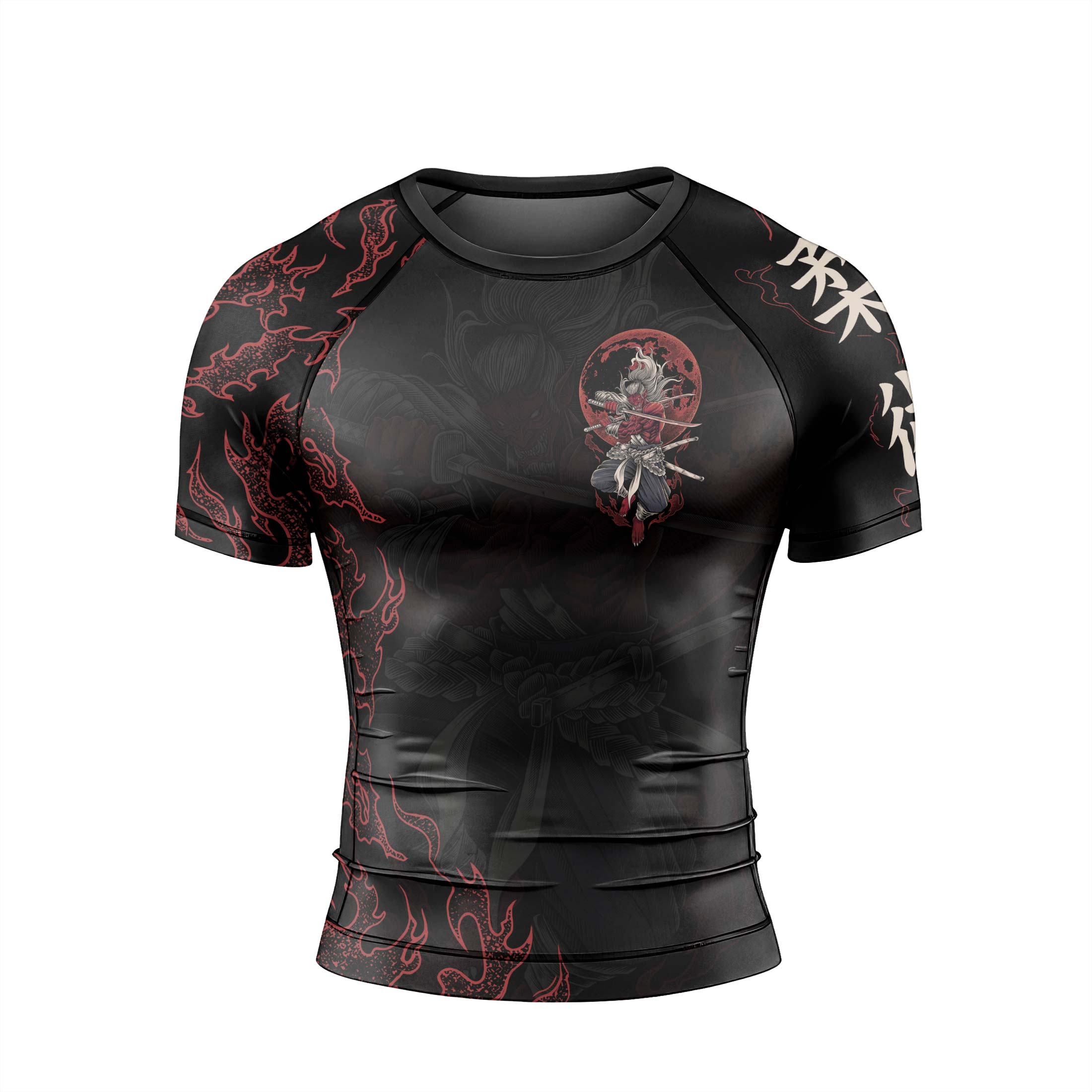 Oni Samurai Men's Short Sleeve Rash Guard