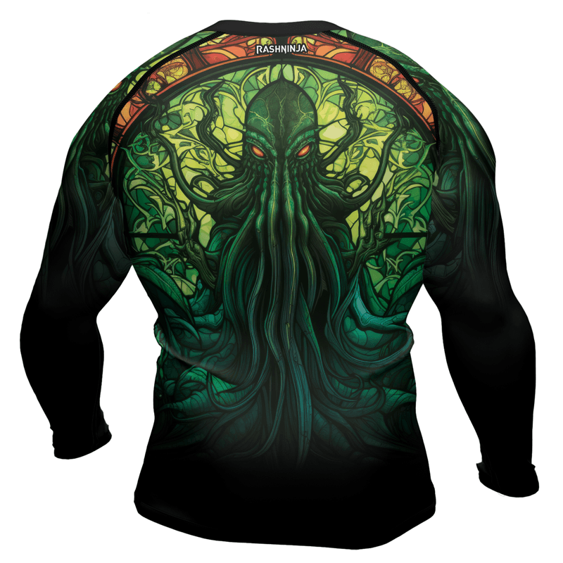 Rashninja Octopus Symphony Men's Long Sleeve Rash Guard