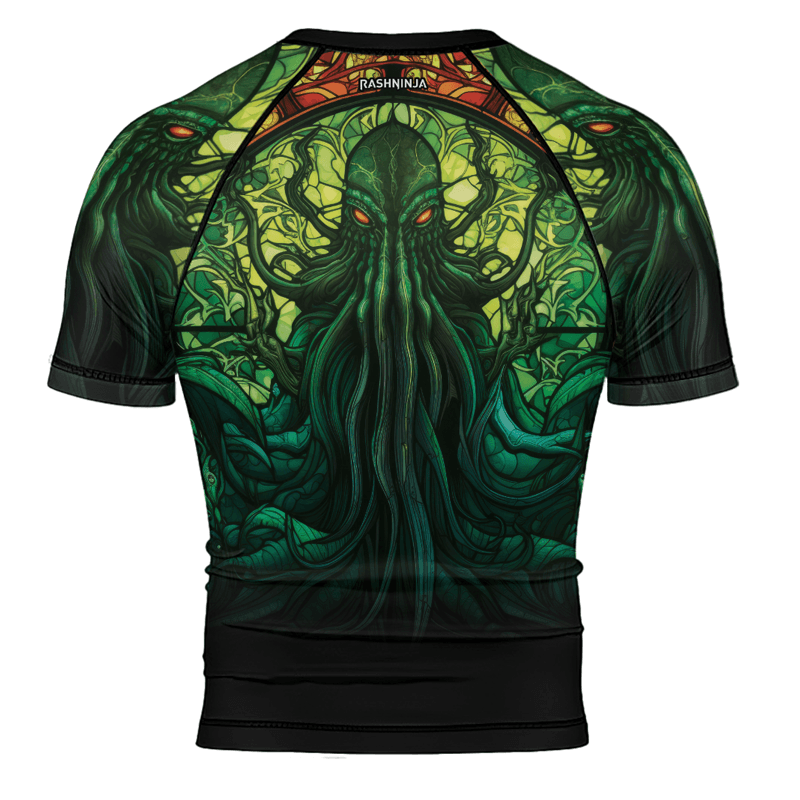 Rashninja Octopus Symphony Men's Short Sleeve Rash Guard
