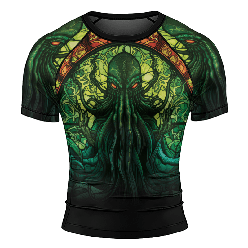 Rashninja Octopus Symphony Men's Short Sleeve Rash Guard