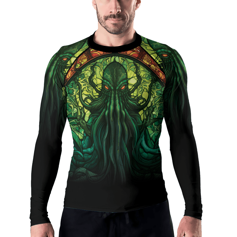 Rashninja Octopus Symphony Men's Long Sleeve Rash Guard