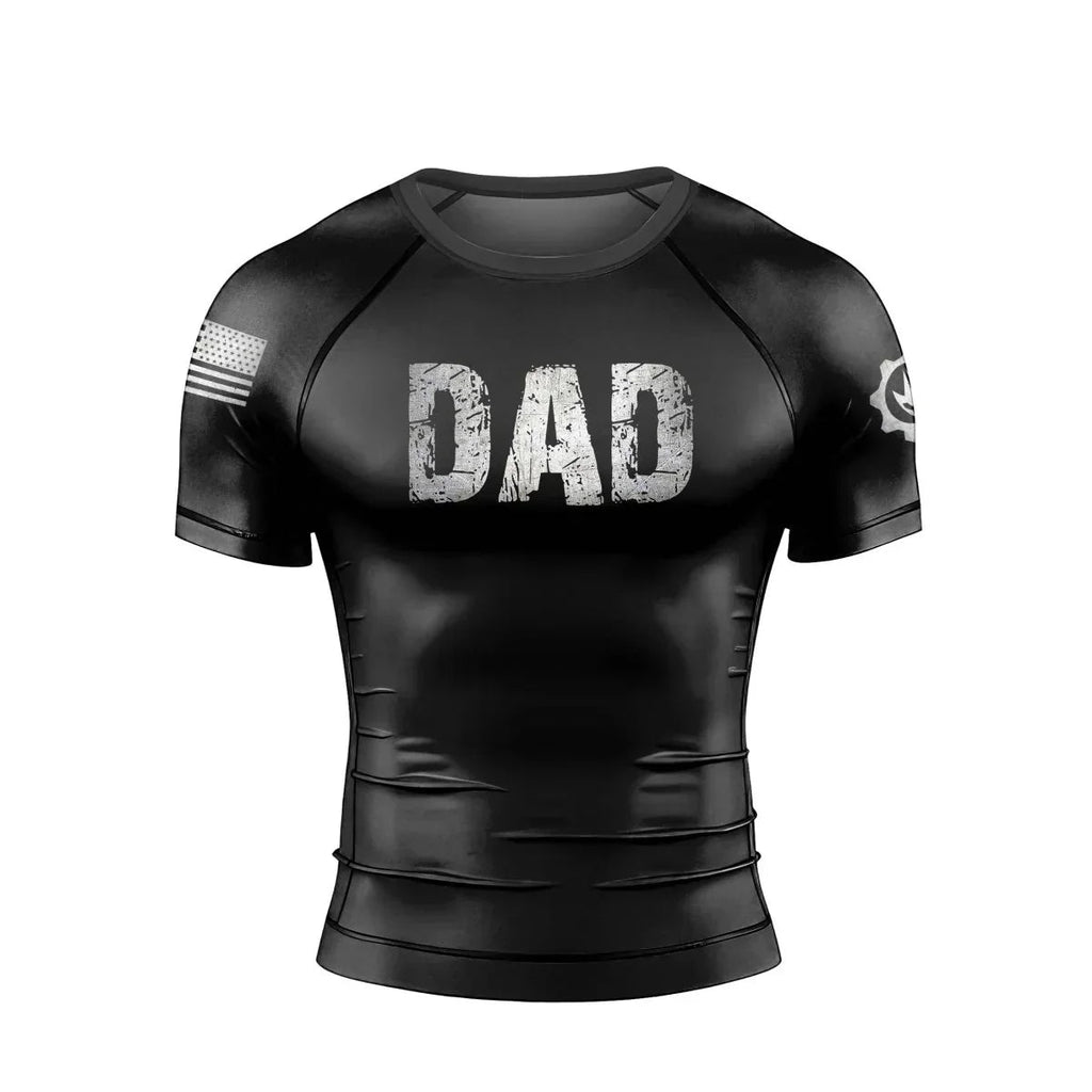 Papa Squatch Master Men's Short Sleeve Rash Guard