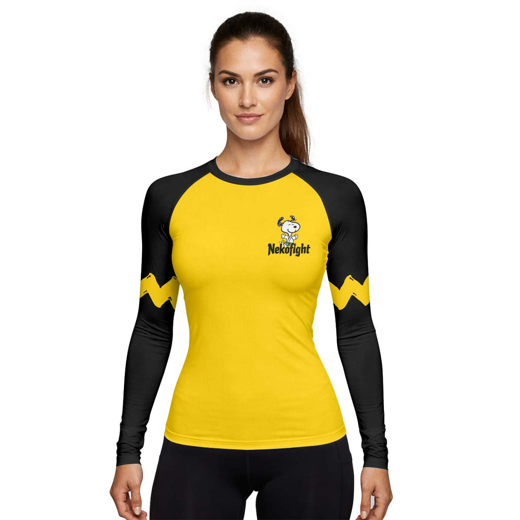 Peanuts Grappling Club Rash Guard