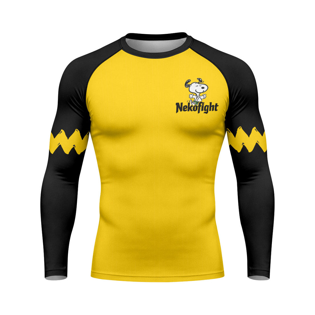 Peanuts Grappling Club Rash Guard