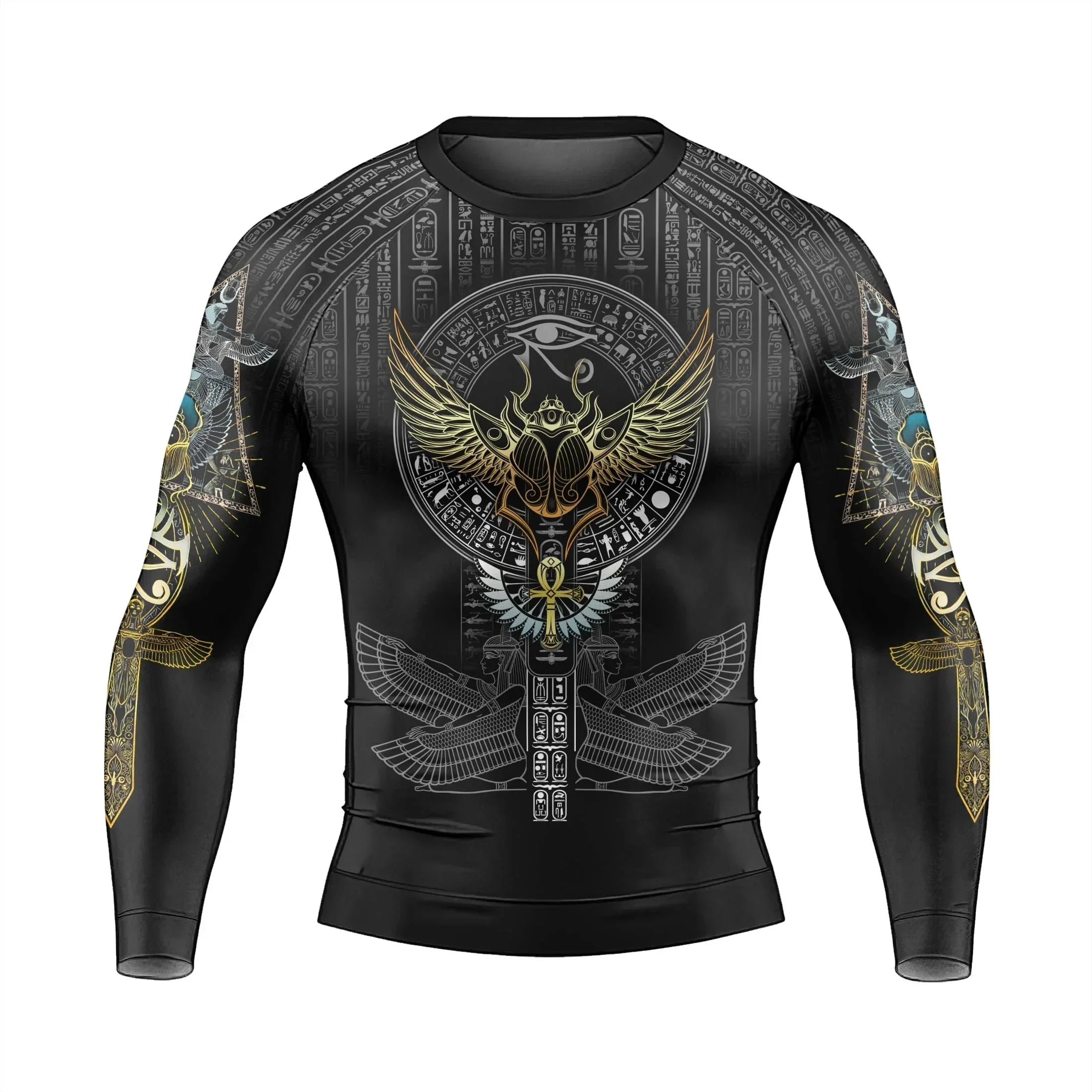 Pharaoh Sigil Men's Long Sleeve Rash Guard