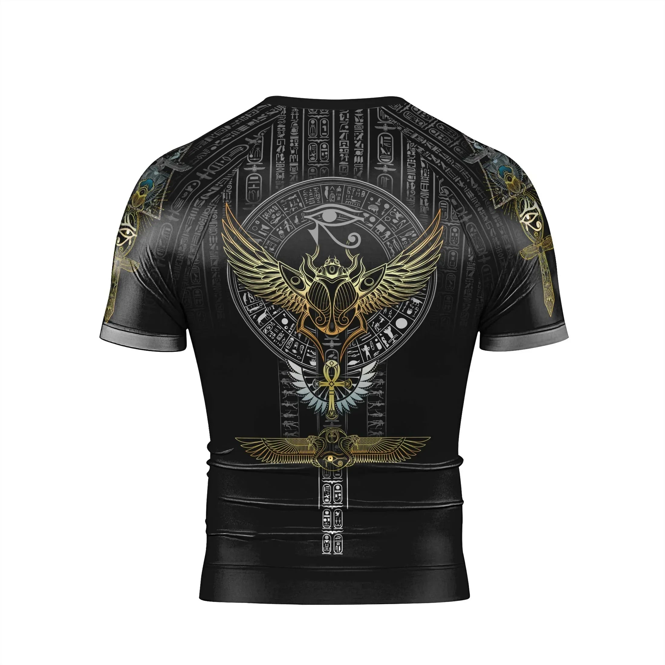 Pharaoh Sigil Men's Short Sleeve Rash Guard