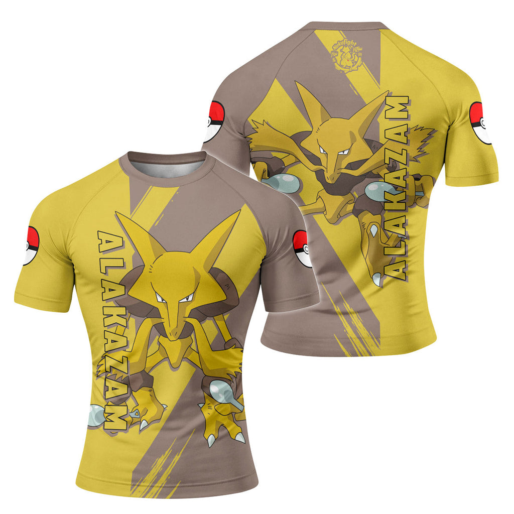 Pokemon Alakazam Rash Guard