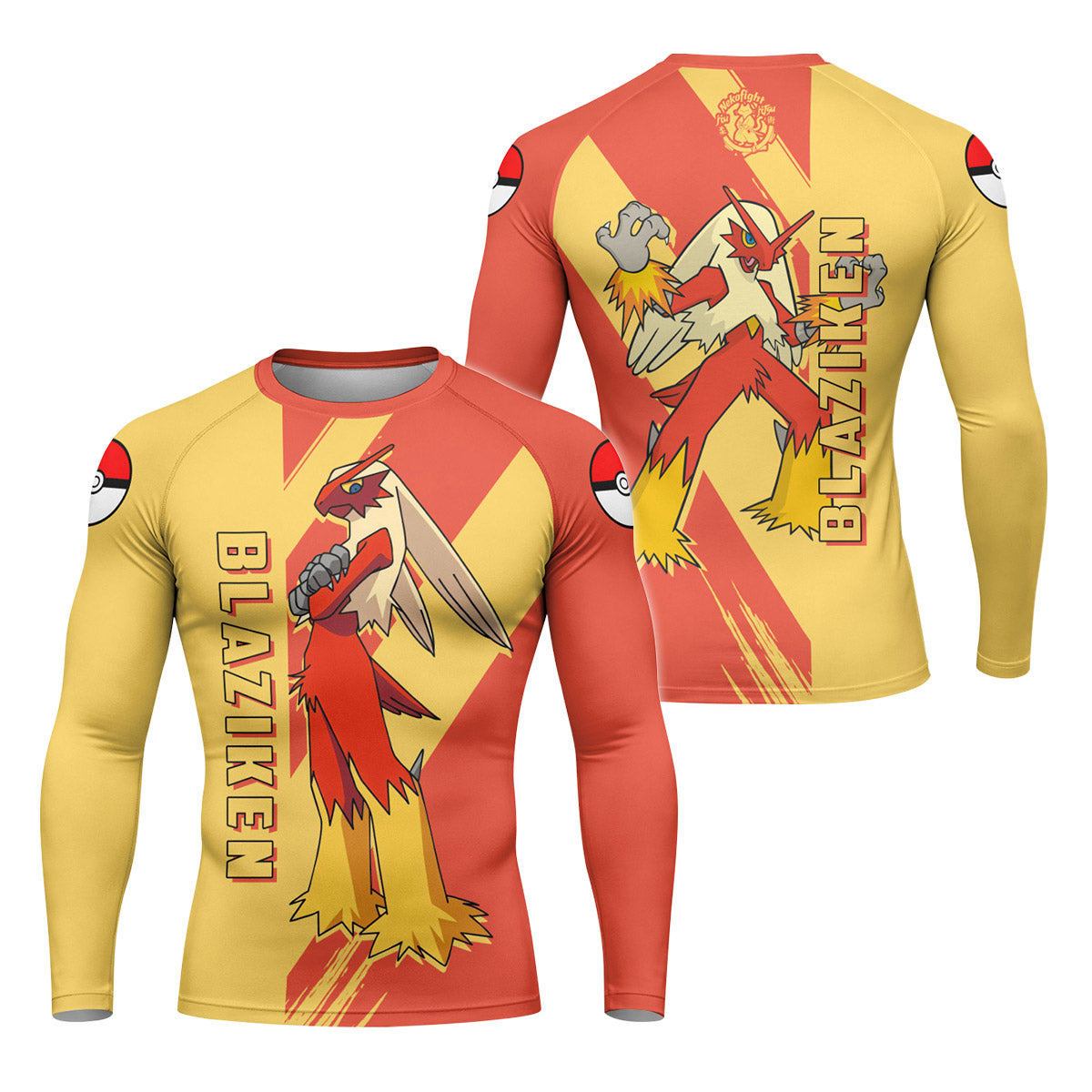 Pokemon Blaziken Rash Guard