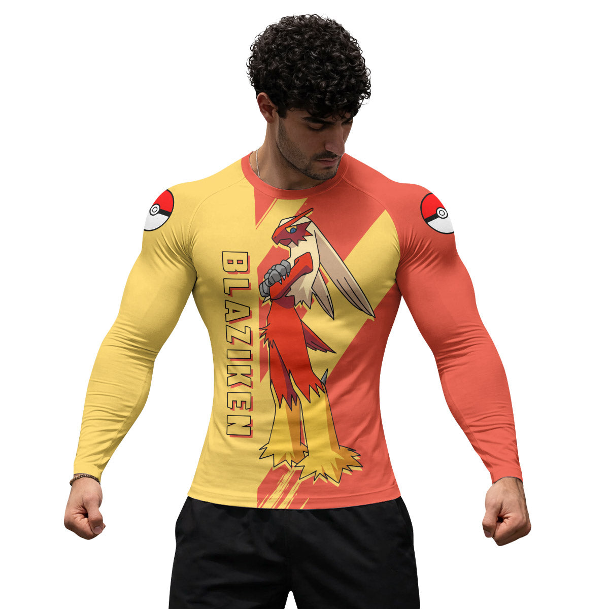 Pokemon Blaziken Rash Guard