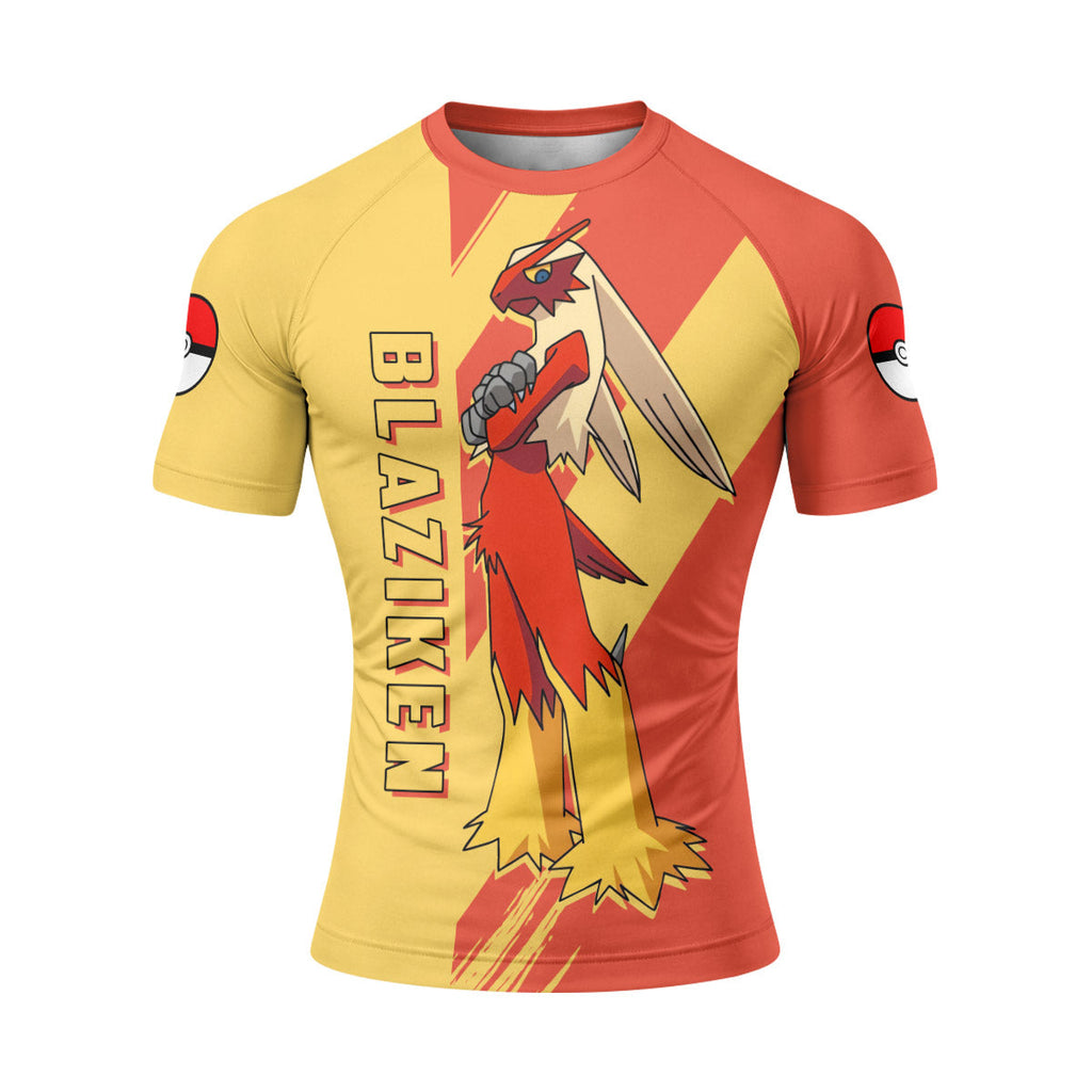 Pokemon Blaziken Rash Guard