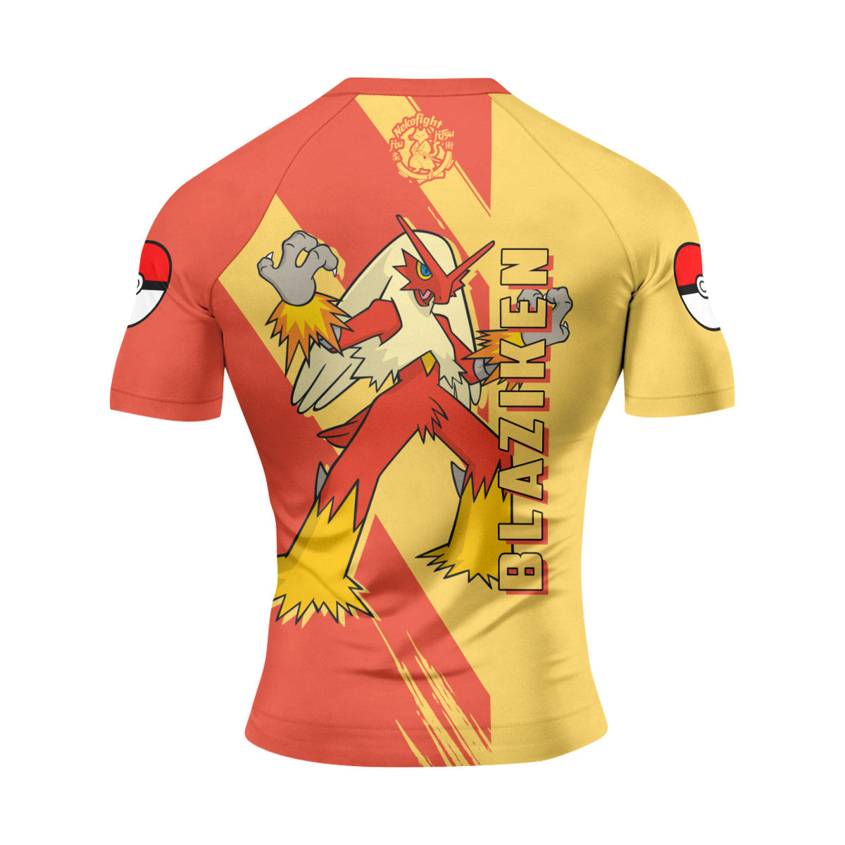 Pokemon Blaziken Rash Guard