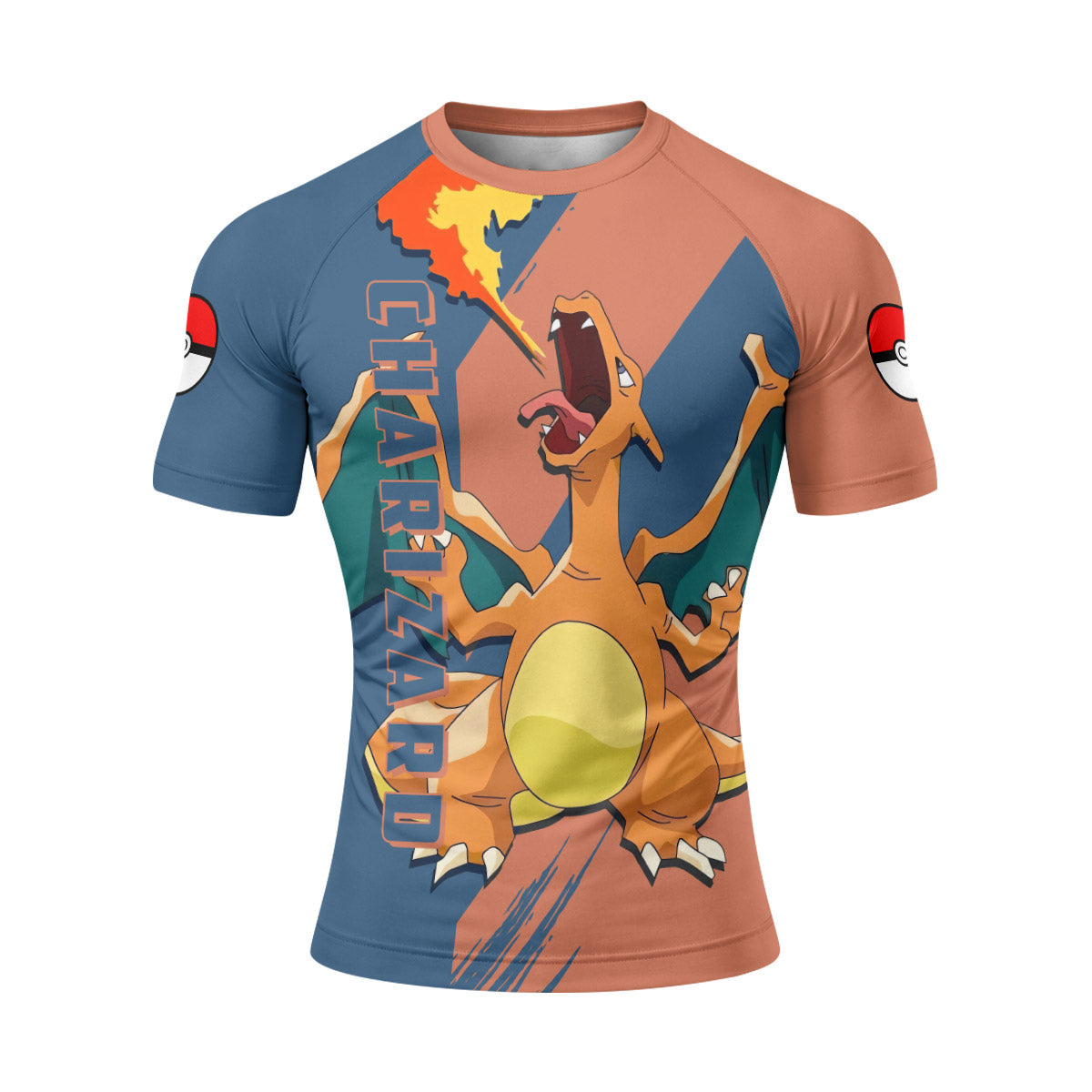 Pokemon Charizard Rash Guard