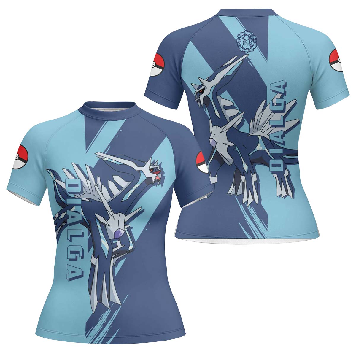 Pokemon Dialga Rash Guard