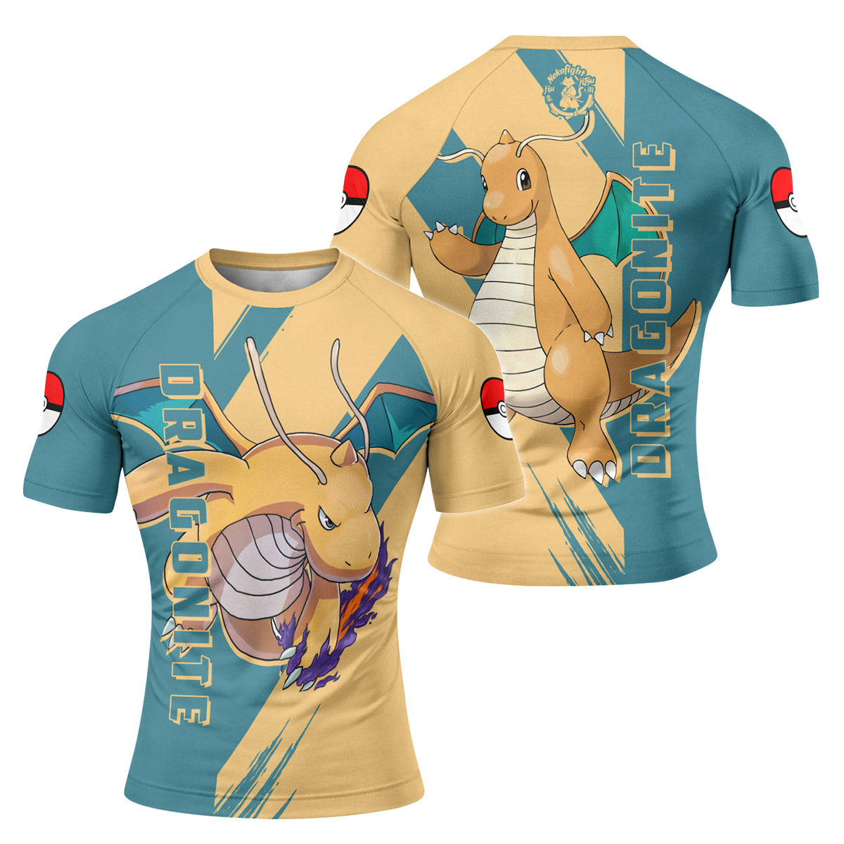 Pokemon Dragonite Rash Guard