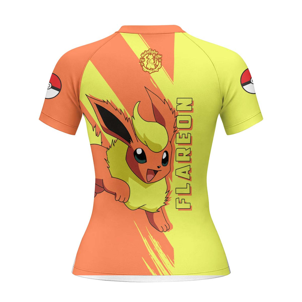 Pokemon Flareon Rash Guard