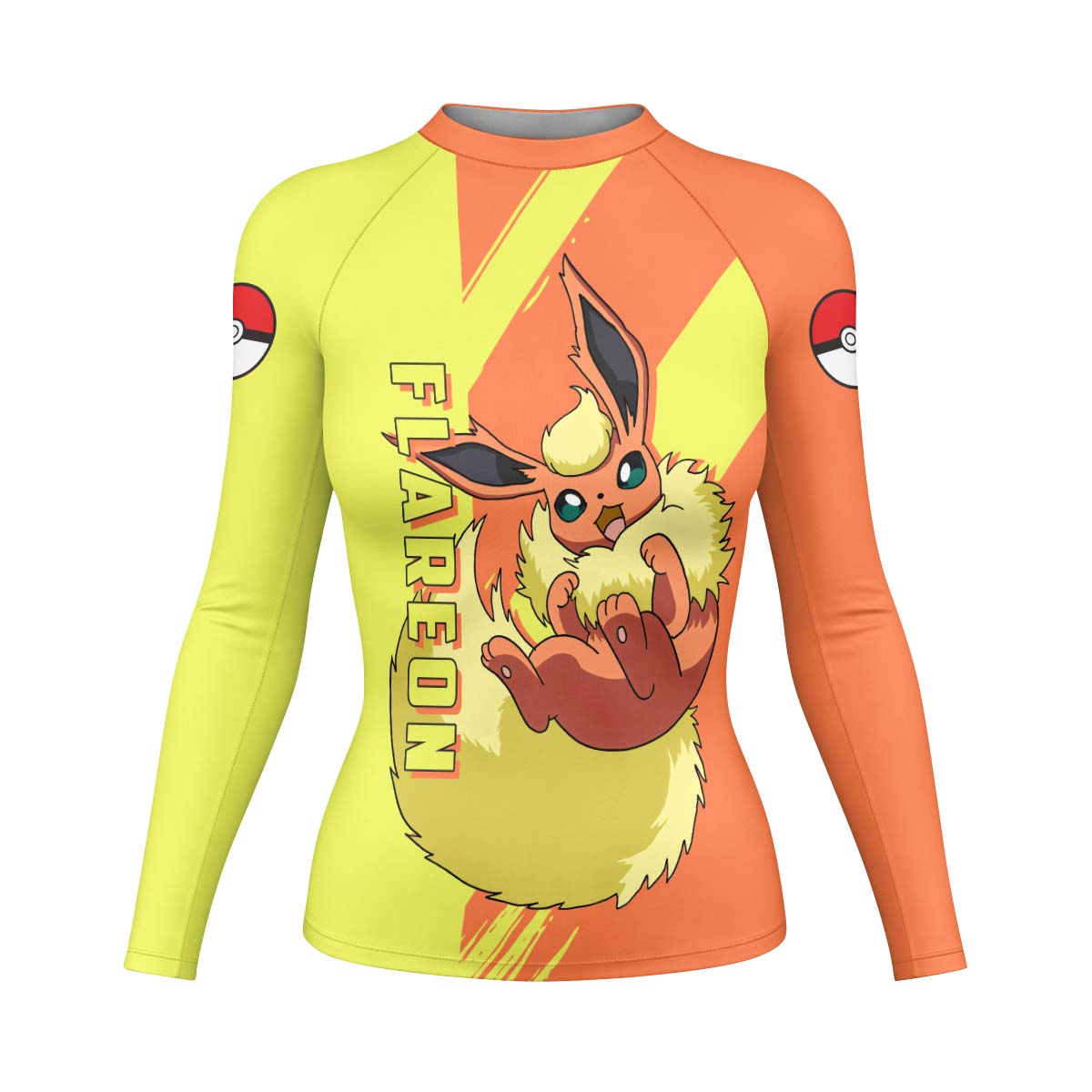 Pokemon Flareon Rash Guard