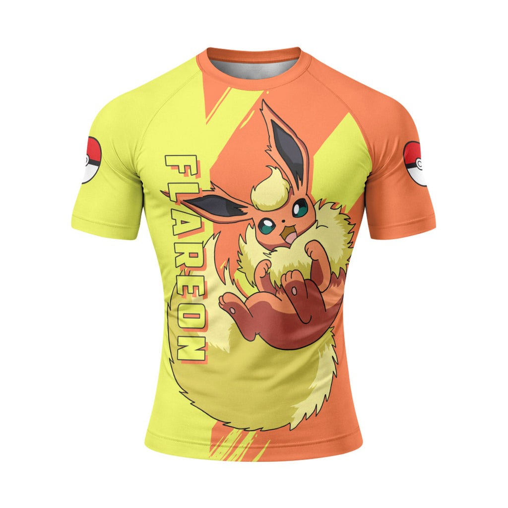 Pokemon Flareon Rash Guard