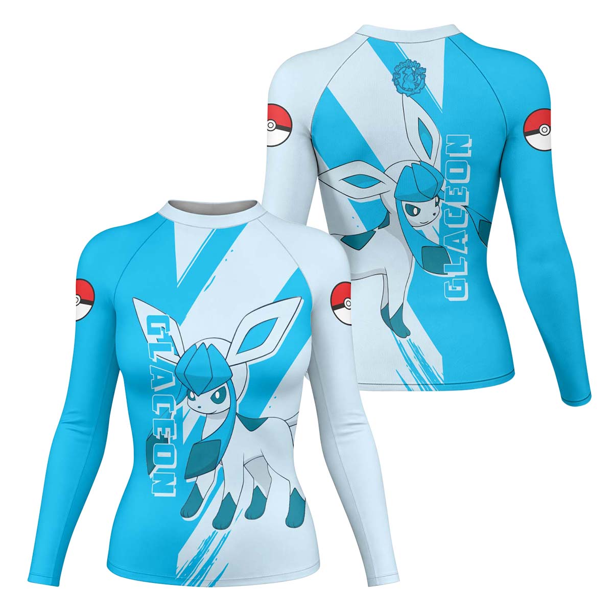 Pokemon Glaceon Rash Guard