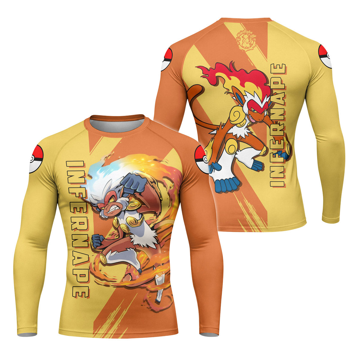 Pokemon Infernabe Rash Guard
