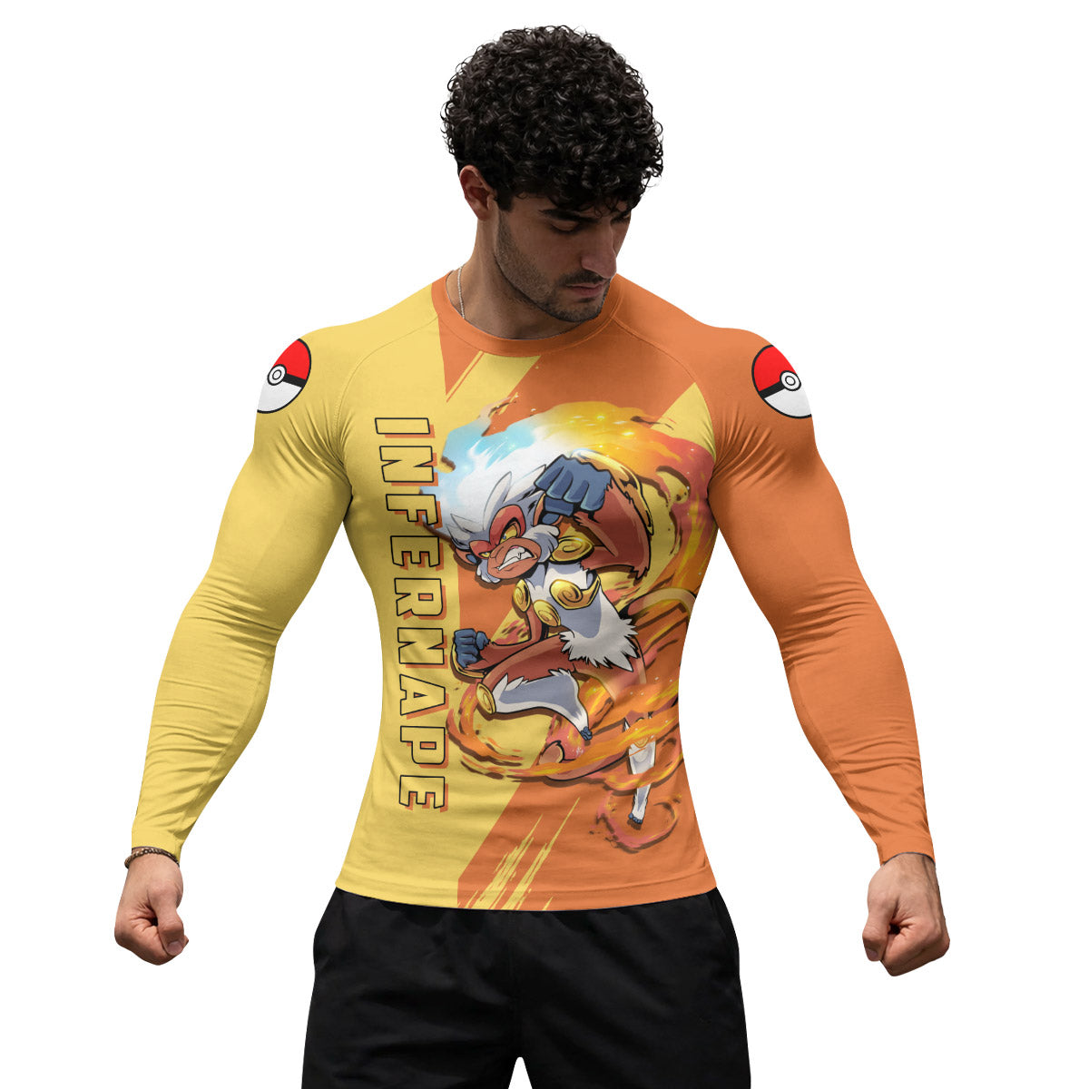Pokemon Infernabe Rash Guard