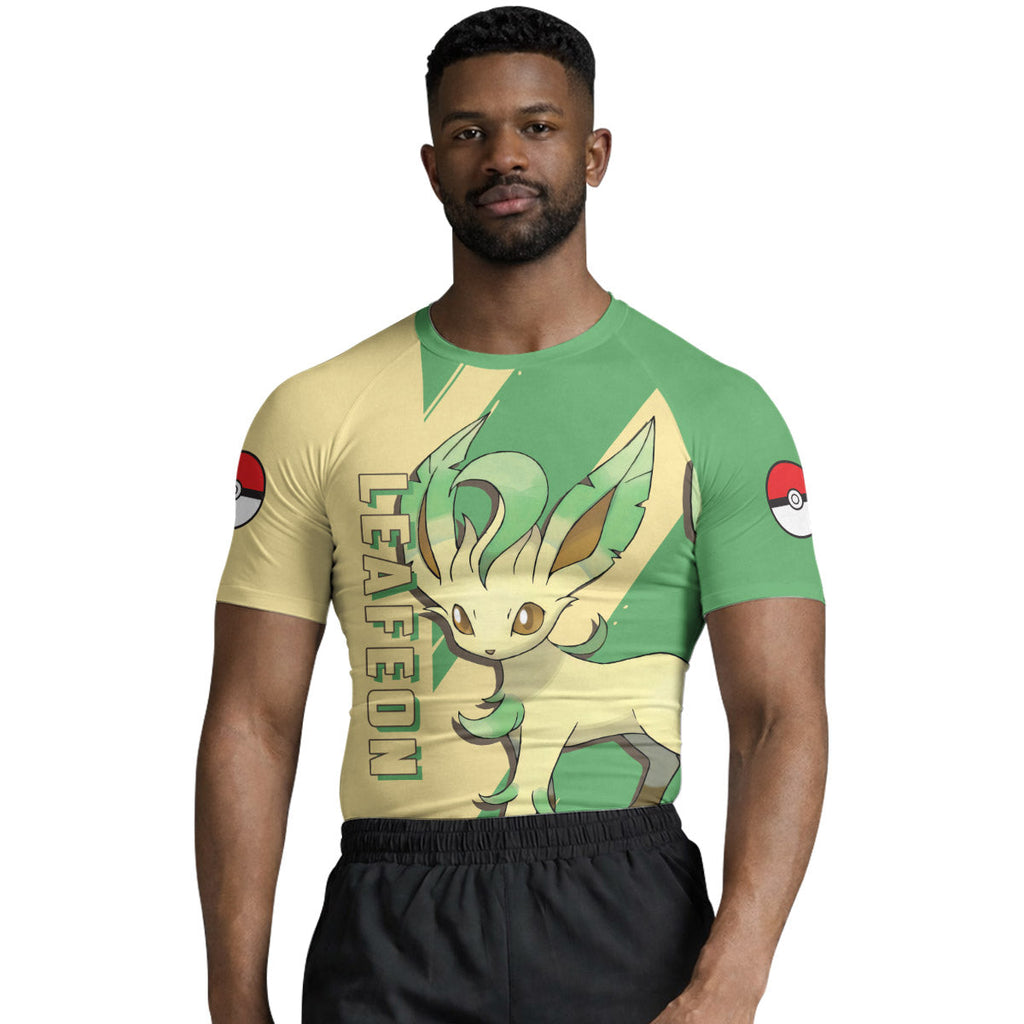 Pokemon Leafeon Rash Guard
