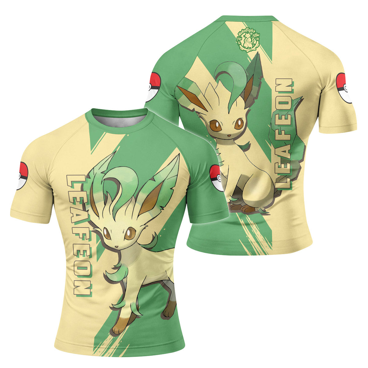 Pokemon Leafeon Rash Guard