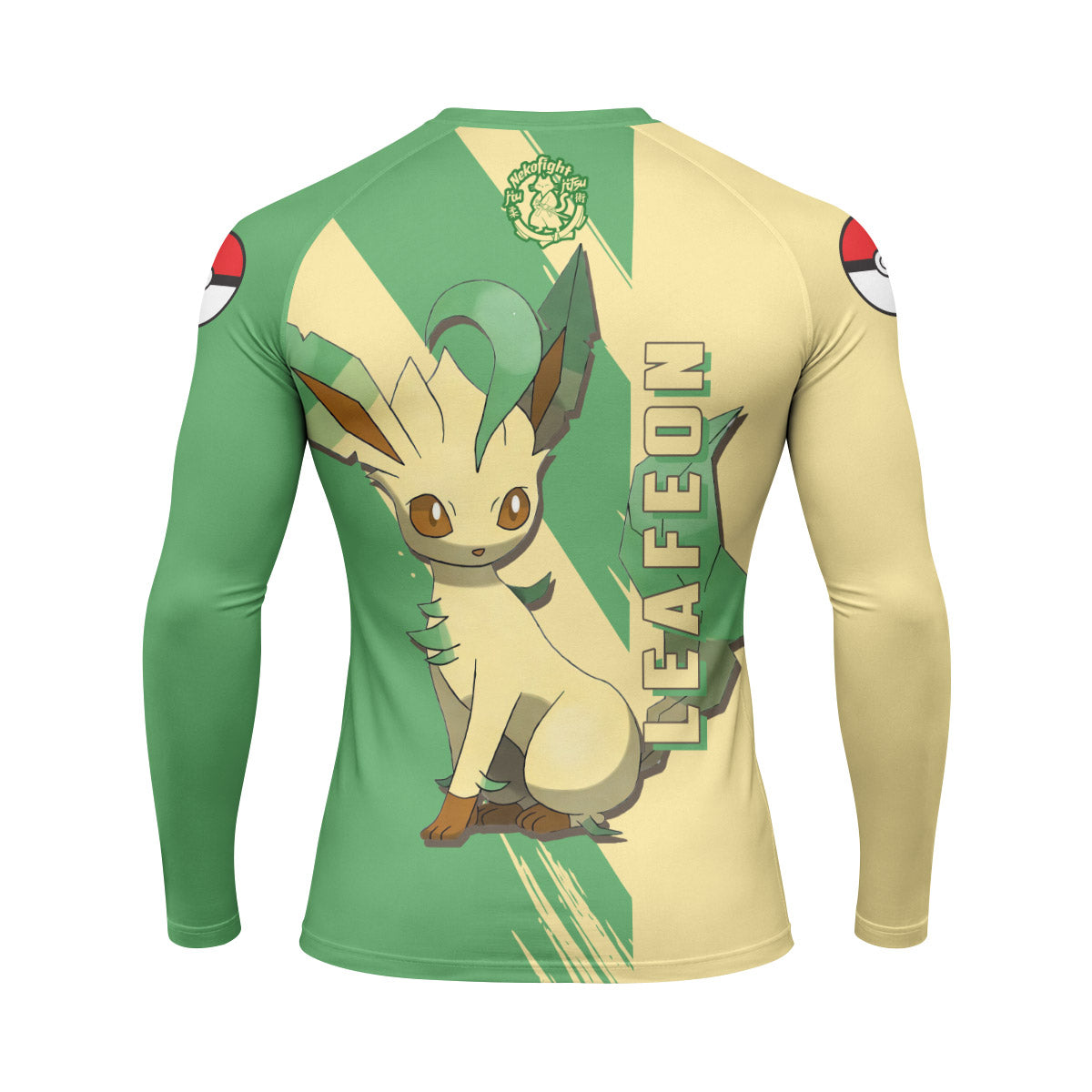 Pokemon Leafeon Rash Guard