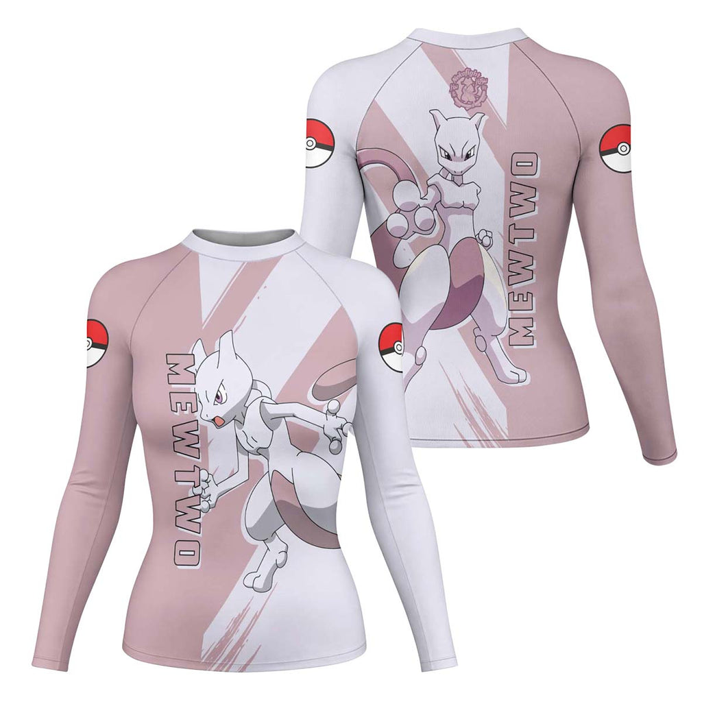 Pokemon Mewtwo Rash Guard