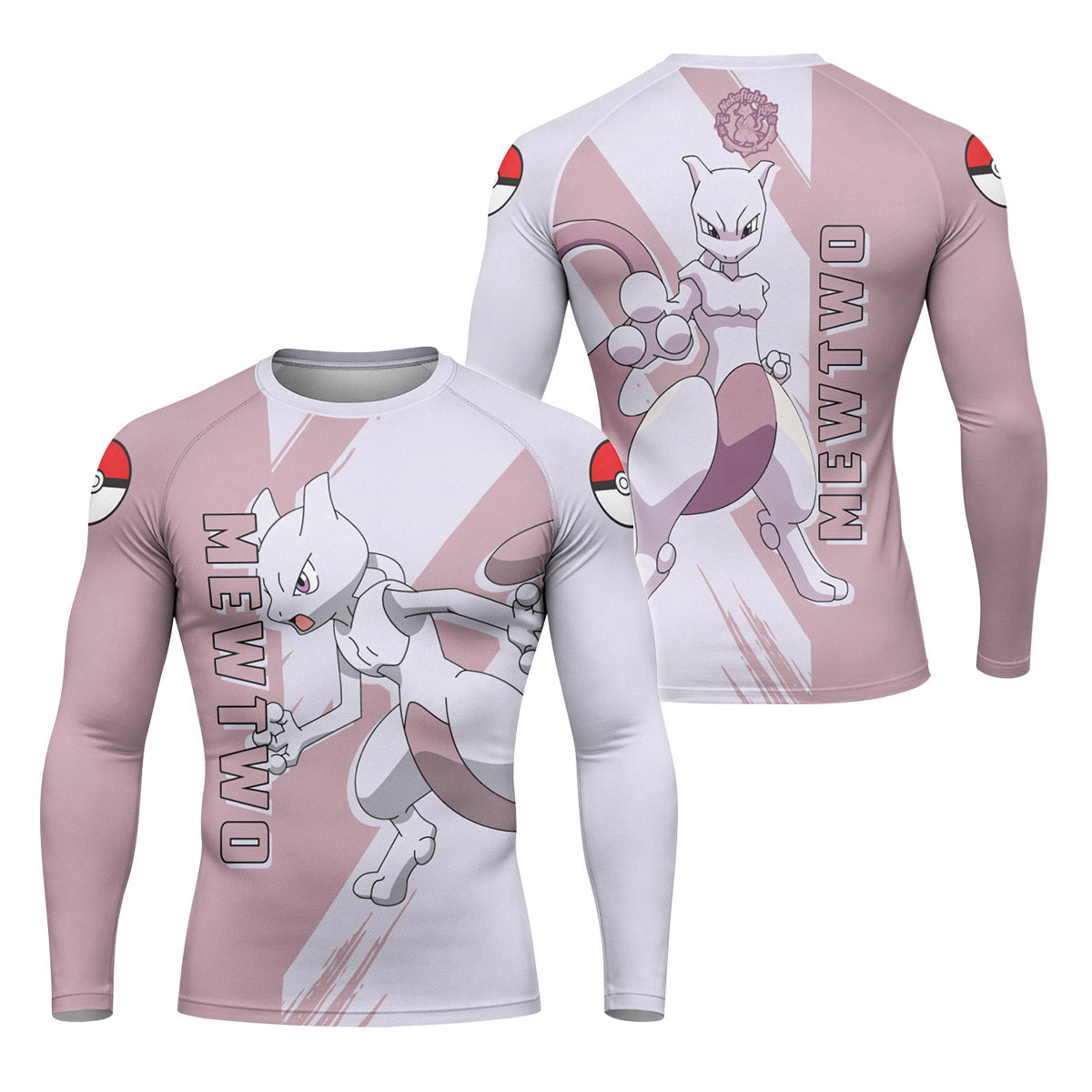 Pokemon Mewtwo Rash Guard