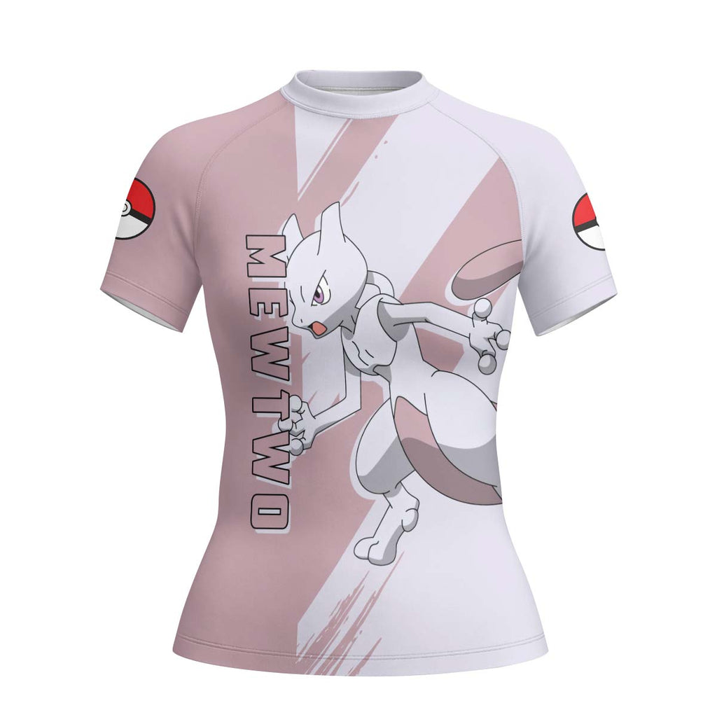 Pokemon Mewtwo Rash Guard