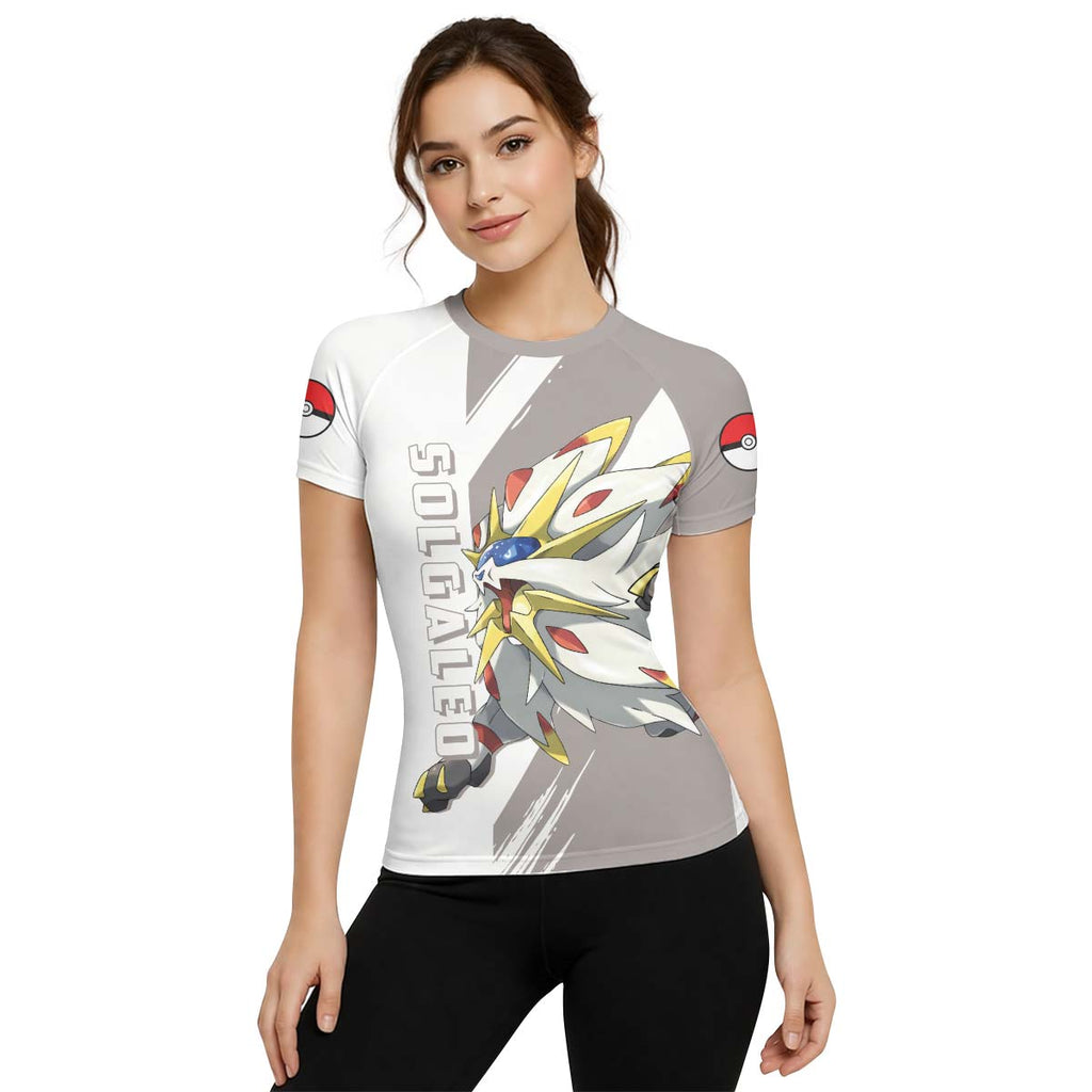 Pokemon Solgaleo Rash Guard
